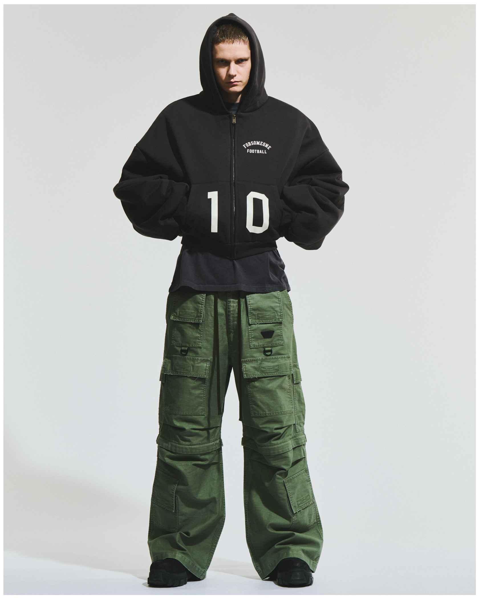 SWEAT PUFFER HOODIE 詳細画像 D.Grey 19