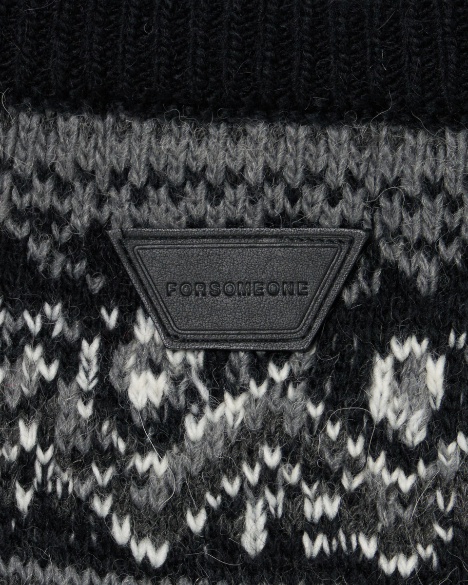 NORDIC GRANGE KNIT 詳細画像 Black 10