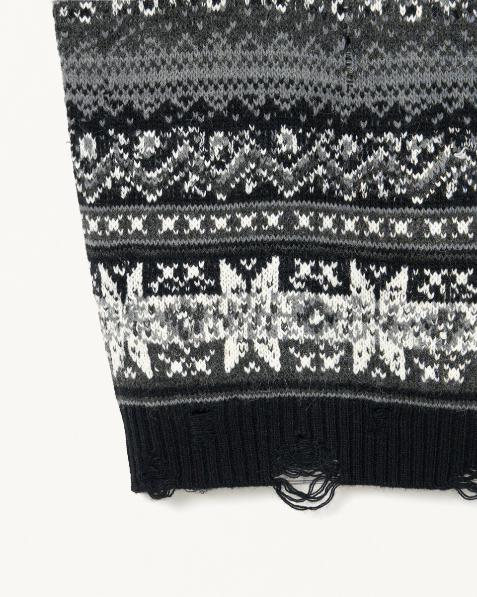 NORDIC GRANGE KNIT 詳細画像 Black 11
