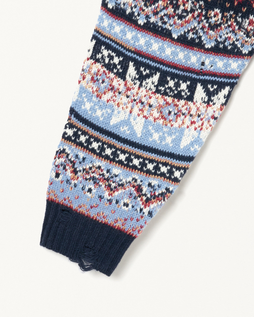 NORDIC GRANGE KNIT 詳細画像 Black 5