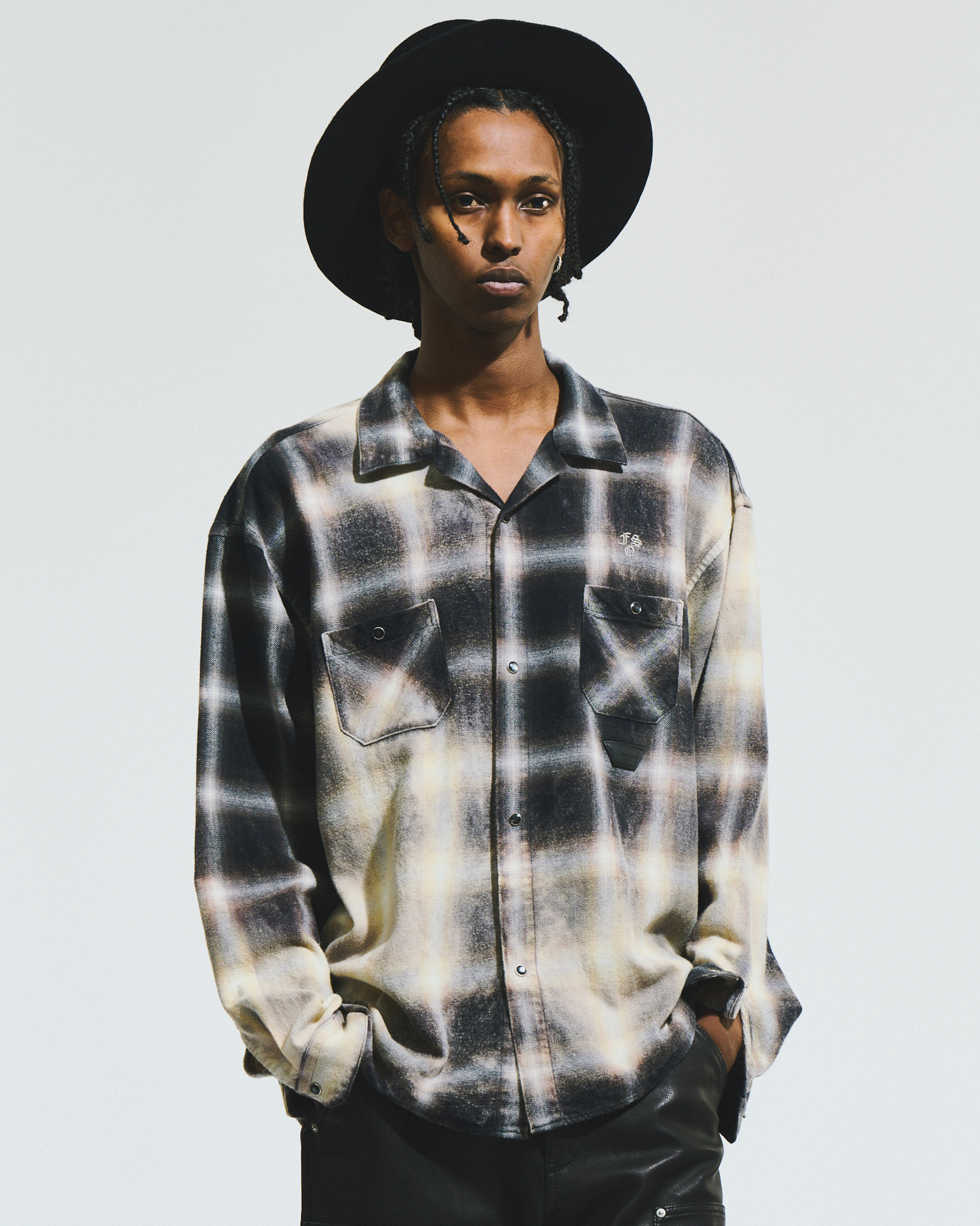 BLEACH OMBRE SHIRT 詳細画像 Blue 13