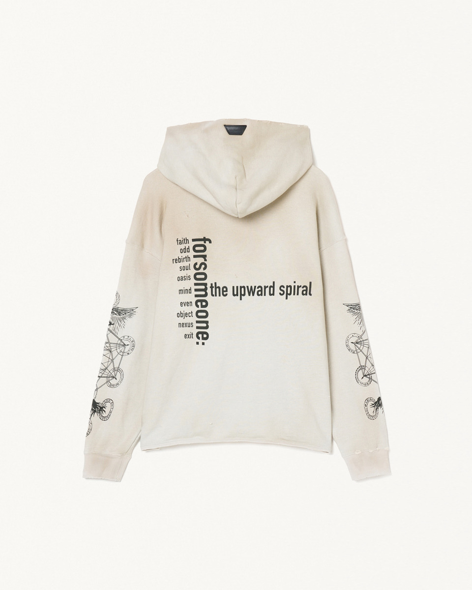 MIND VINTAGE HOODIE 詳細画像 Beige 2