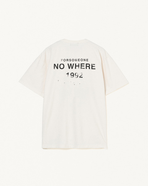 NO WHERE TEE 詳細画像