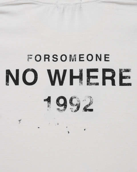 NO WHERE TEE 詳細画像