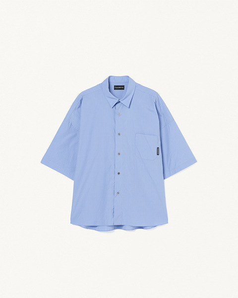 STRIPE BIG SHIRT 詳細画像 Sax 1