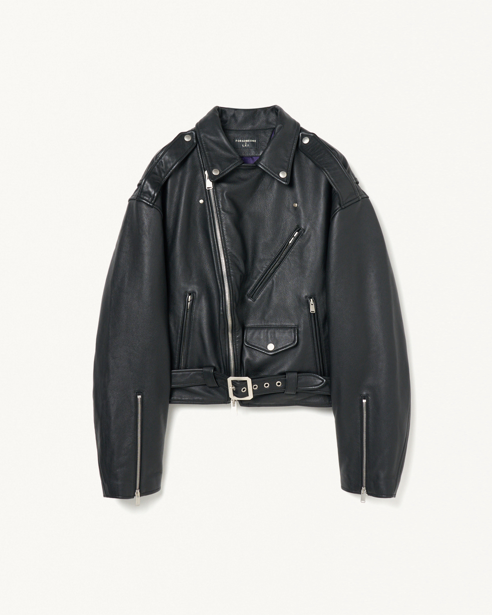 LF BIKER JACKET 詳細画像 Black 3