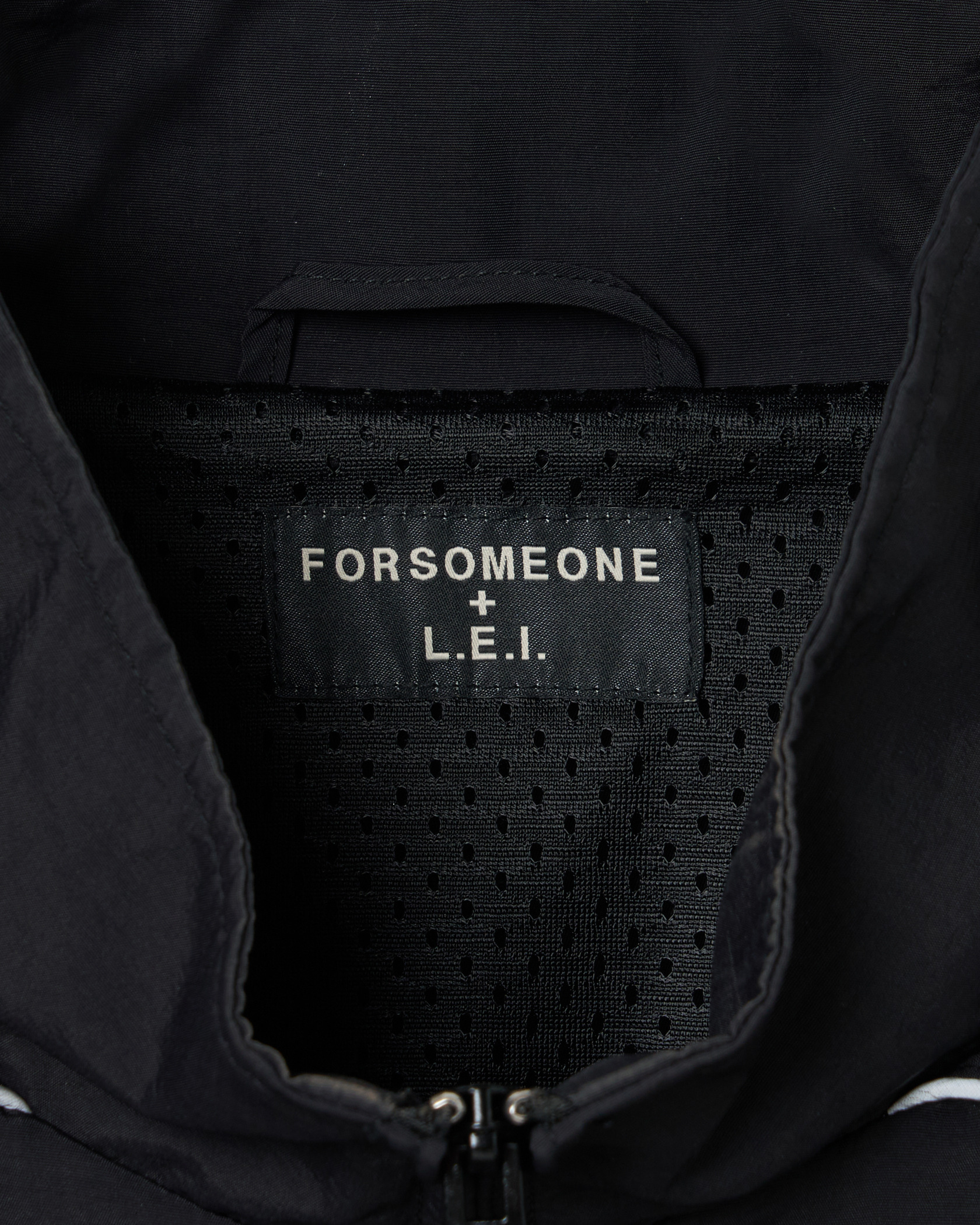 LF NYLON TRACK JACKET 詳細画像 Black 5