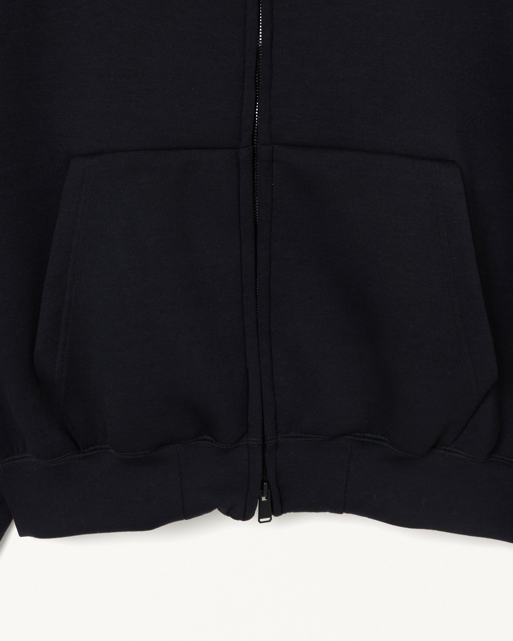 LF SMOOTH ZIP-UP HOODIE 詳細画像 Black 7