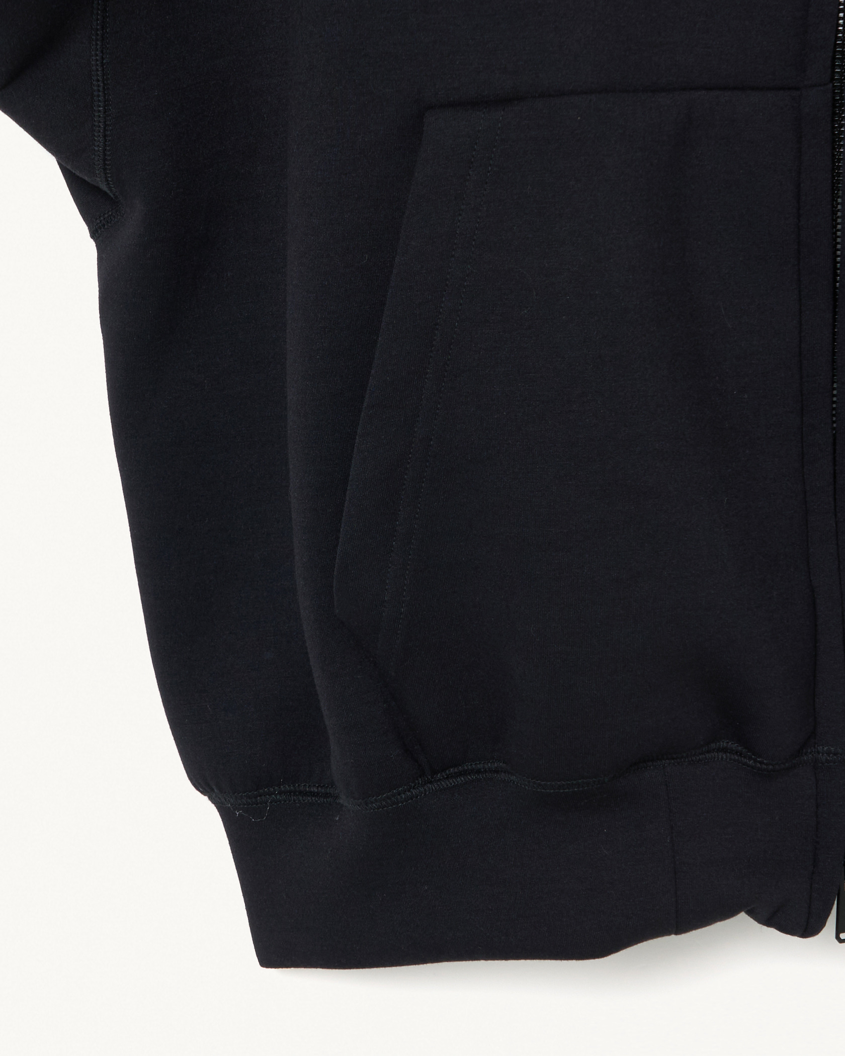 LF SMOOTH ZIP-UP HOODIE 詳細画像 Black 8
