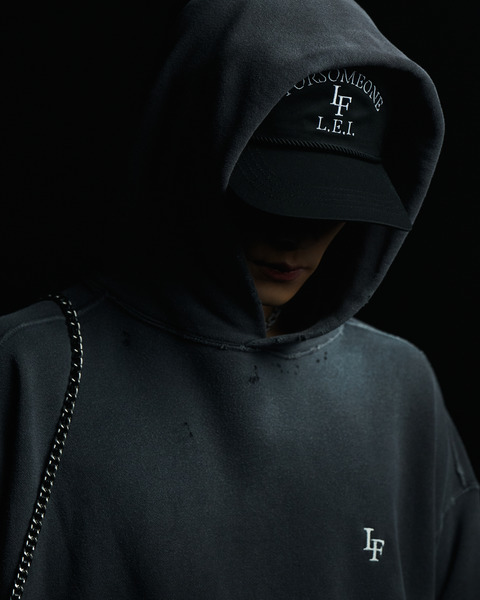 LF DAMAGE EAGLE  HOODIE 詳細画像