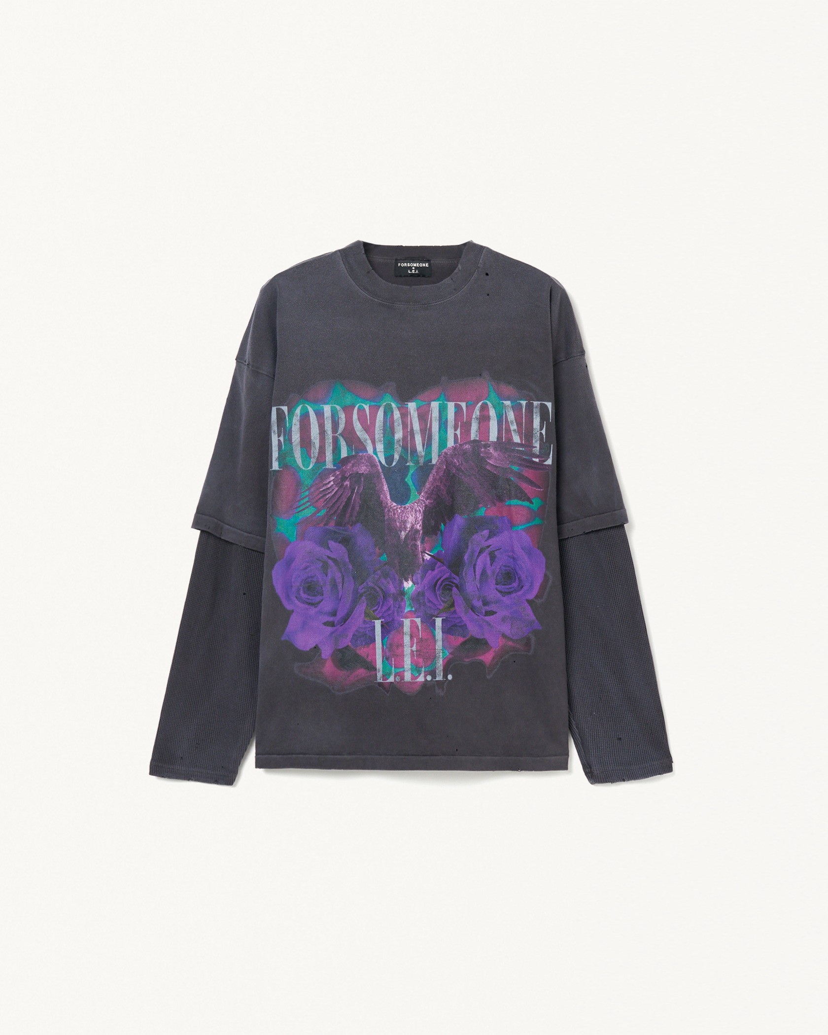 LF LAYERED LS TEE 詳細画像 Black 1