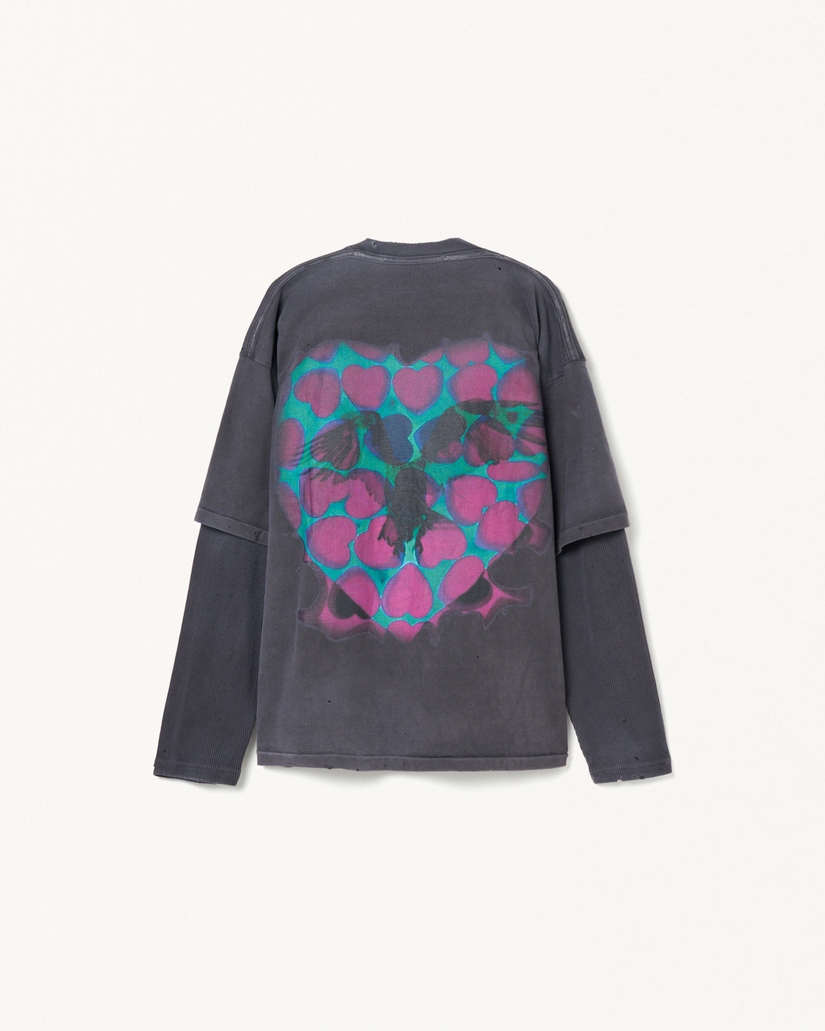 LF LAYERED LS TEE 詳細画像 Black 2