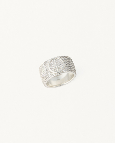 LF PEACE RING PAVE 詳細画像