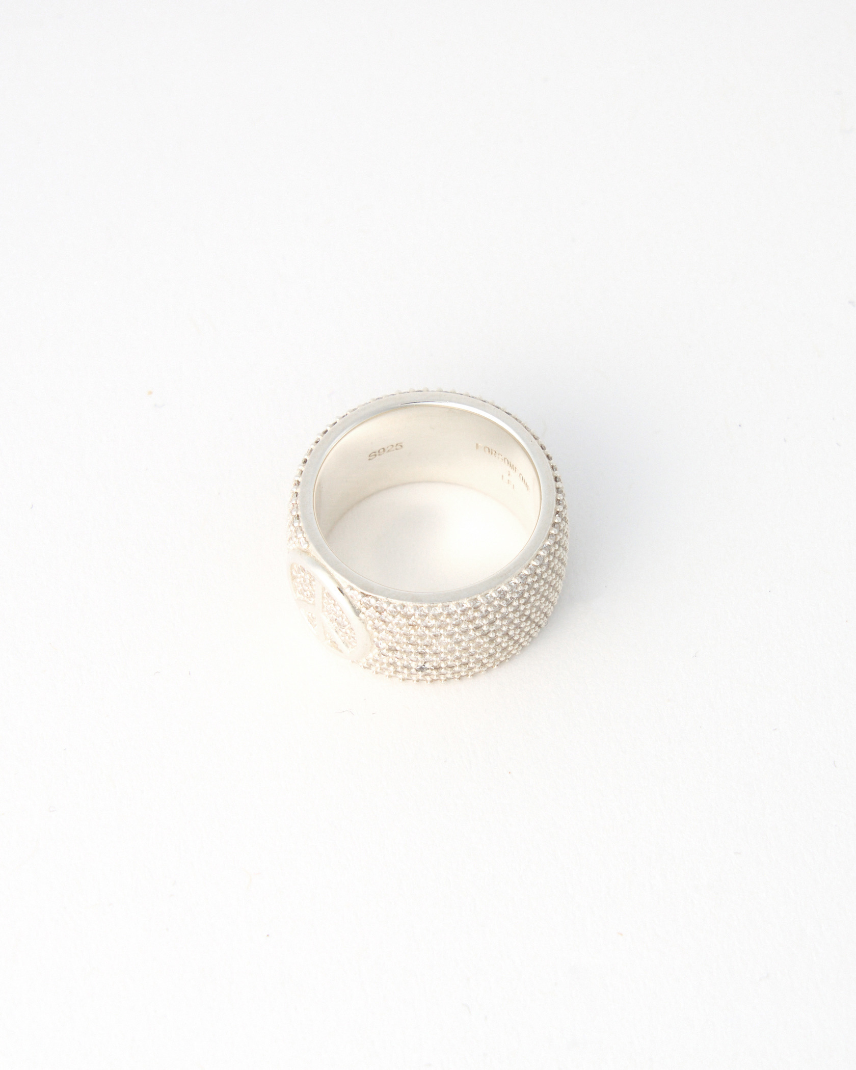 LF PEACE RING PAVE 詳細画像 Silver 3