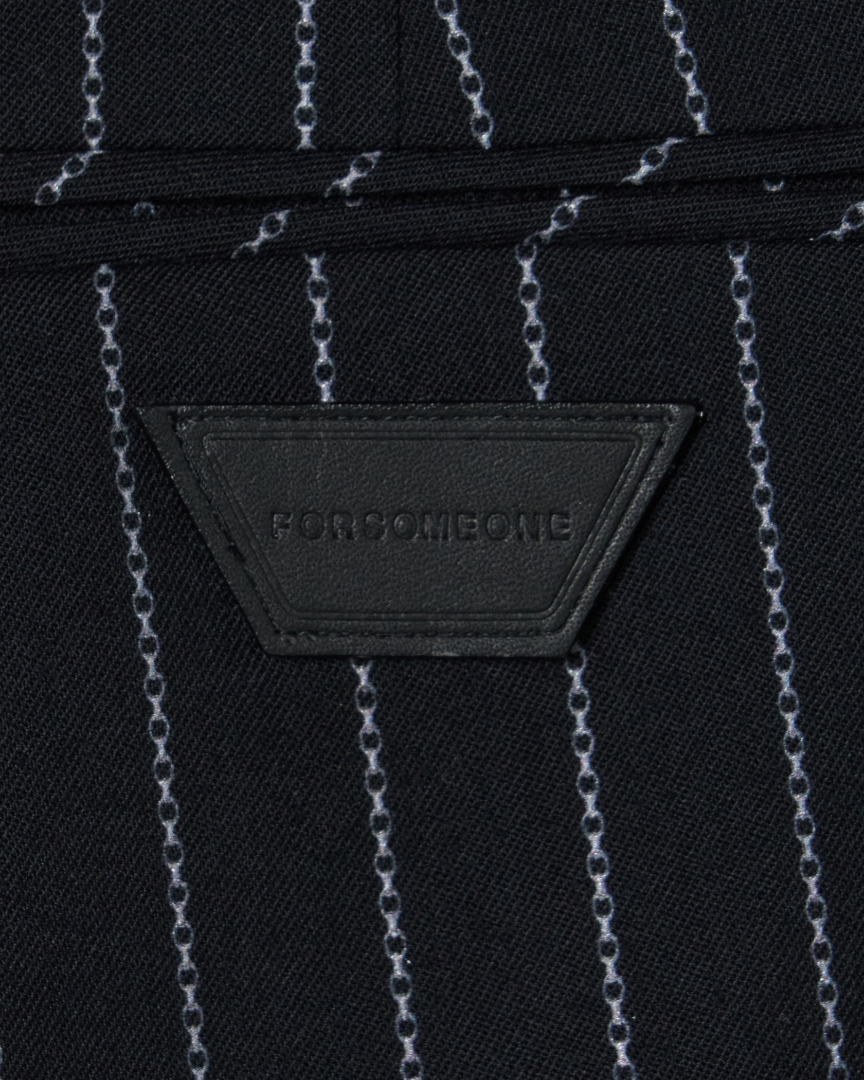 CHAIN STRIPE TROUSER 詳細画像 Black 5