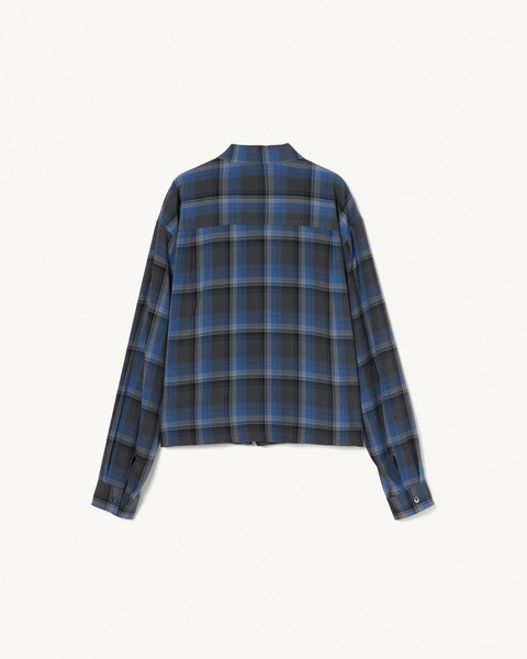 CHECK ZIP SHIRT 詳細画像