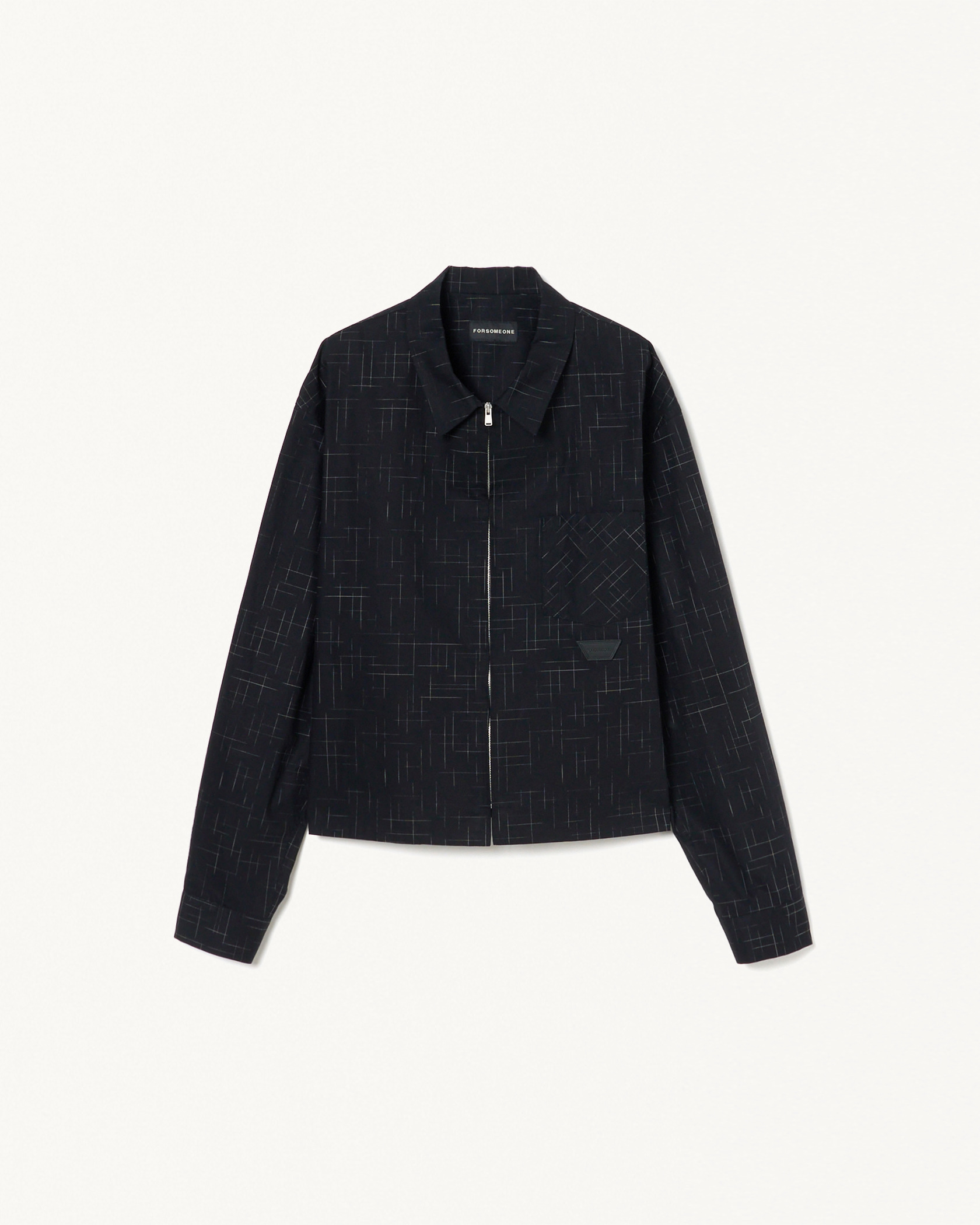 KASURI ZIP SHIRT 詳細画像 Black 1