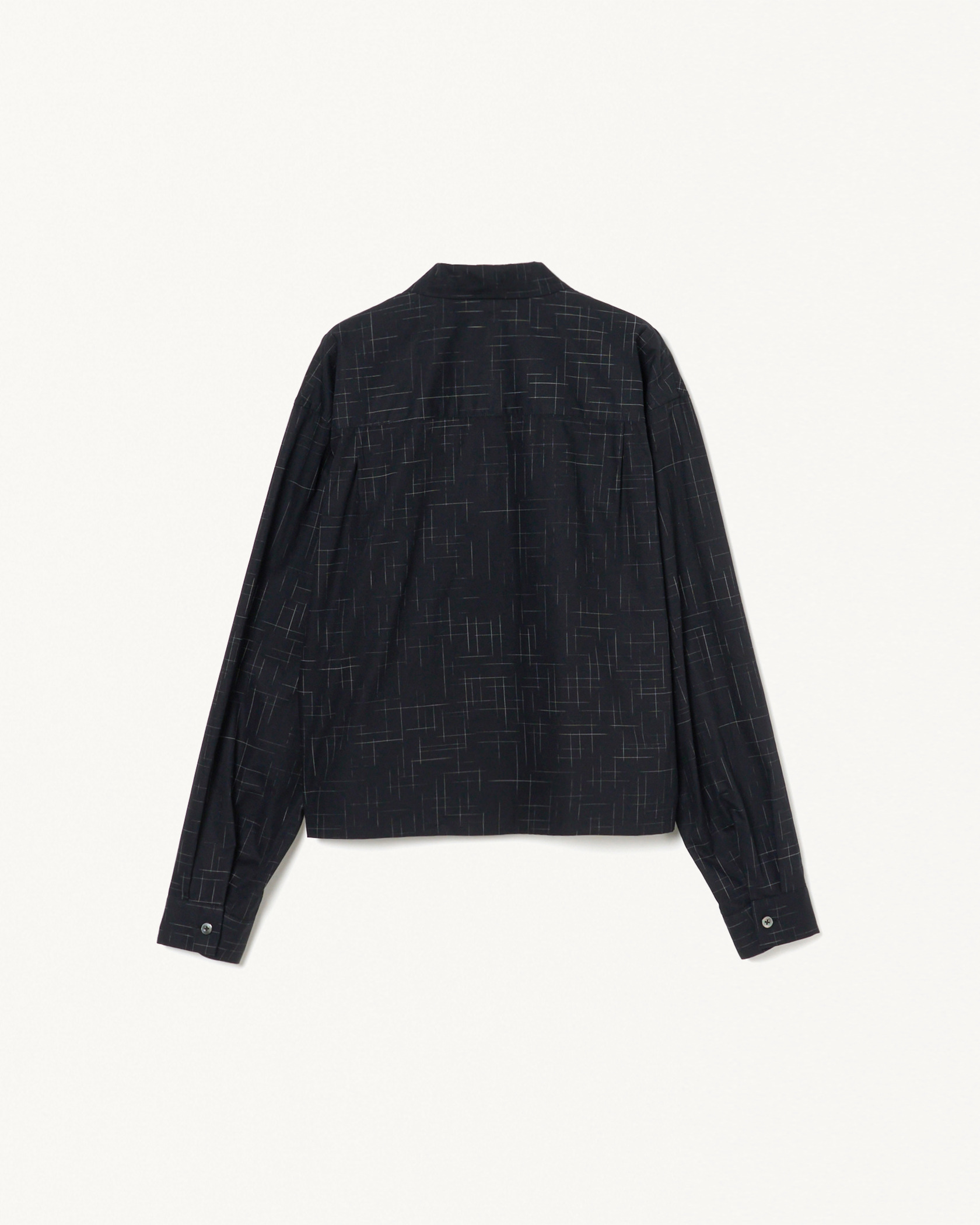 KASURI ZIP SHIRT 詳細画像 Black 2