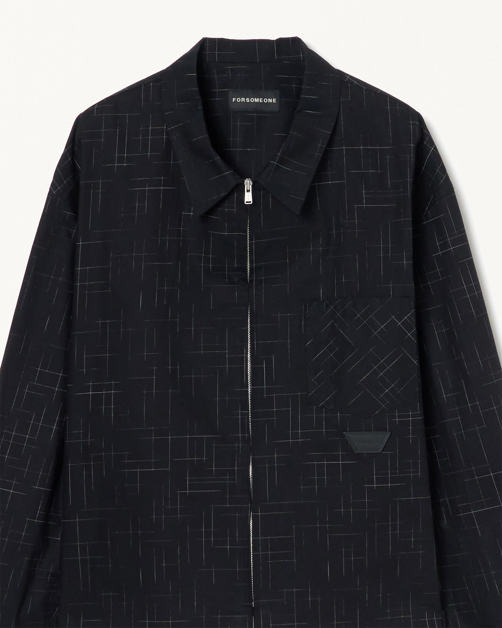 KASURI ZIP SHIRT 詳細画像 Black 3