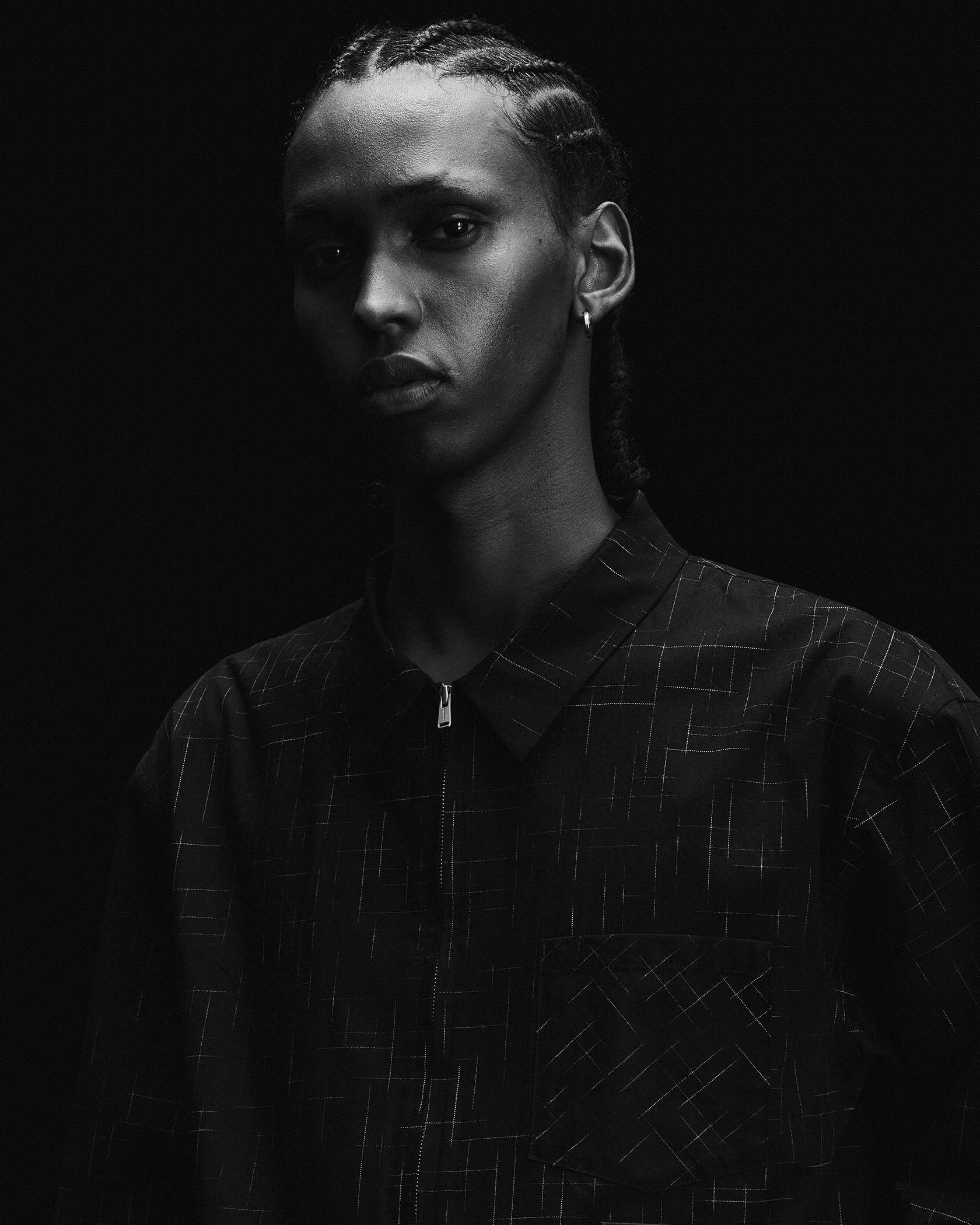 KASURI ZIP SHIRT 詳細画像 Black 9