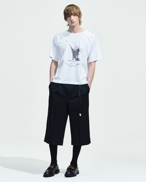 WOOL CROPPED TROUSER 詳細画像