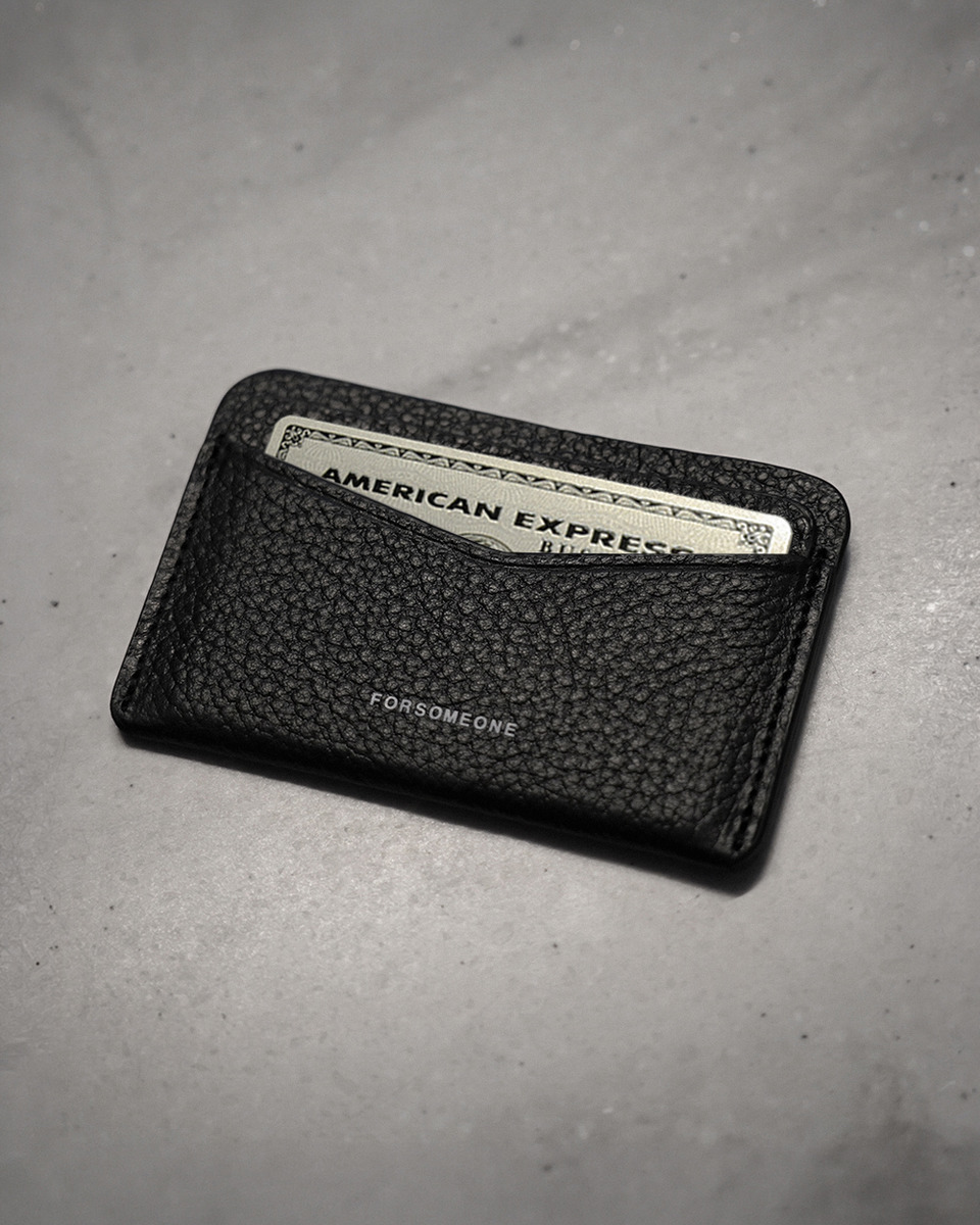 LEATHER CARD CASE 詳細画像 Black 7