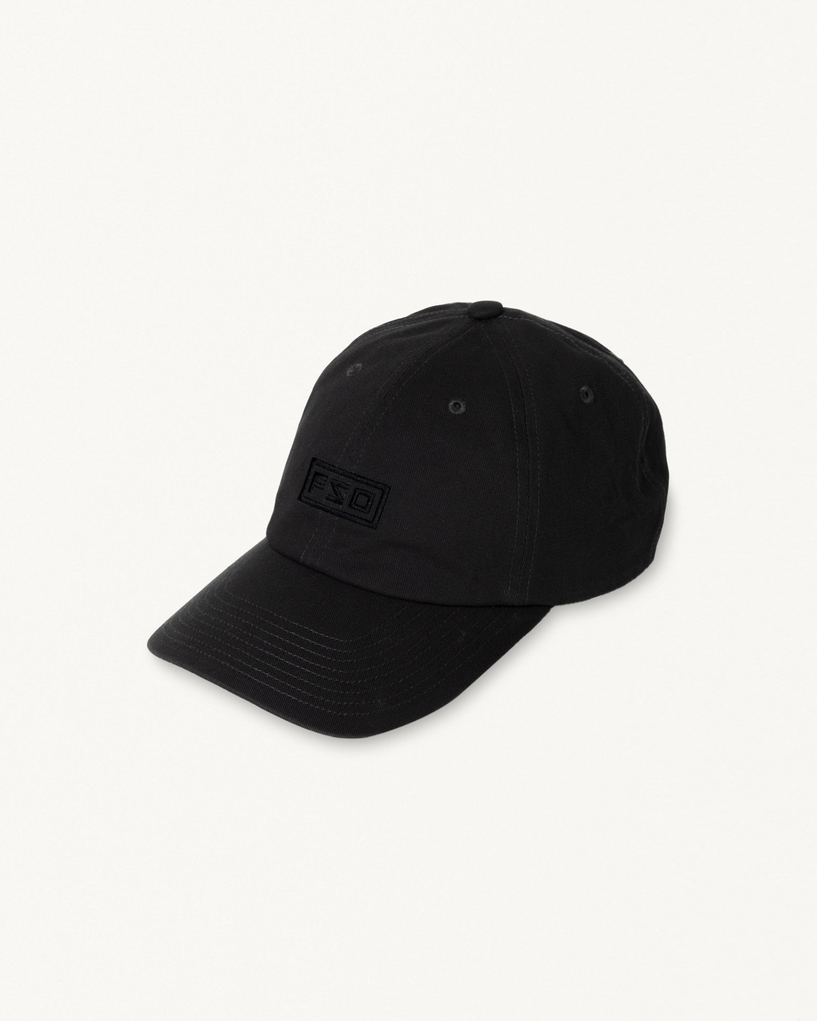 BOX LOGO CAP 詳細画像 Black&times;White 10