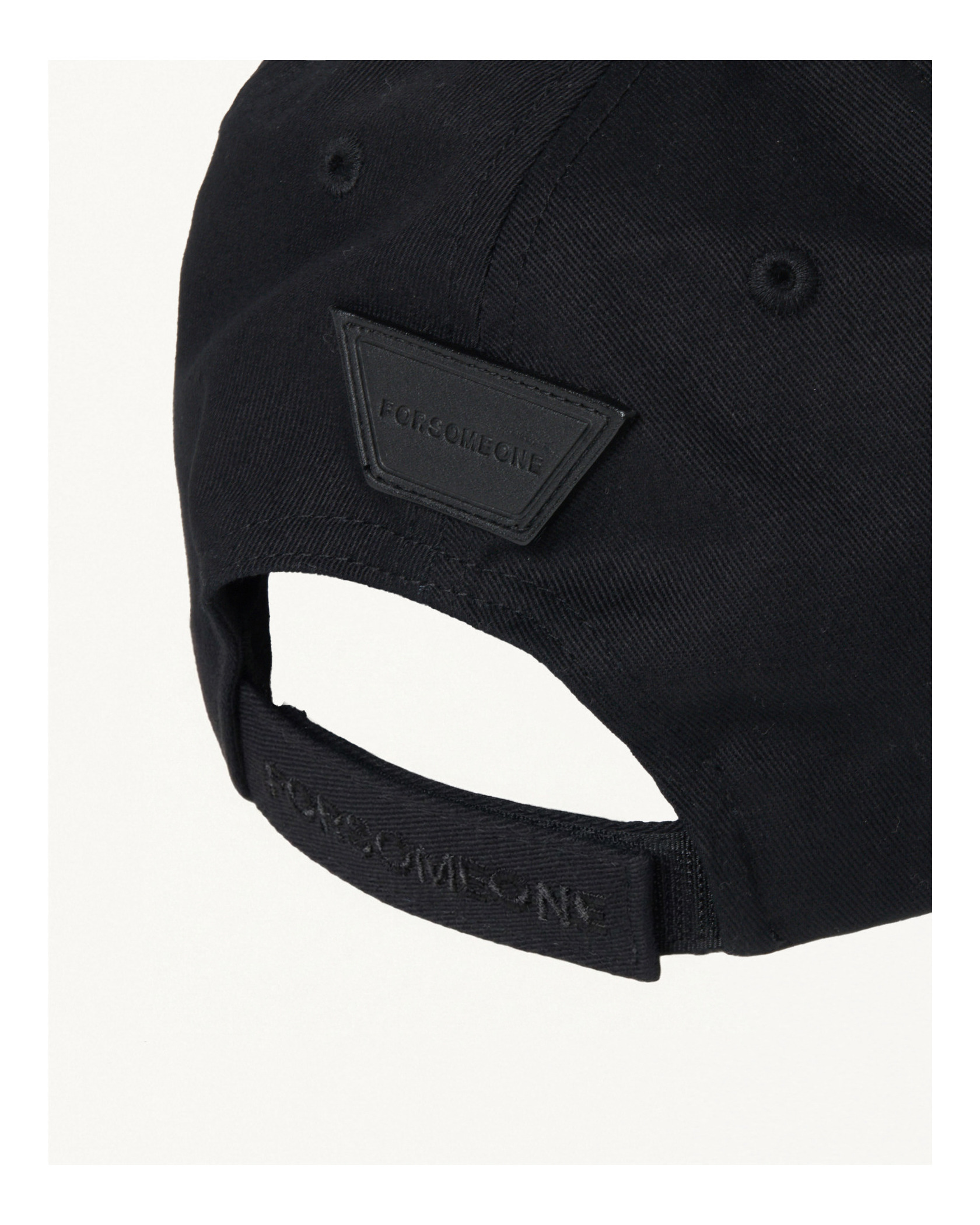 BOX LOGO CAP 詳細画像 Black&times;White 13