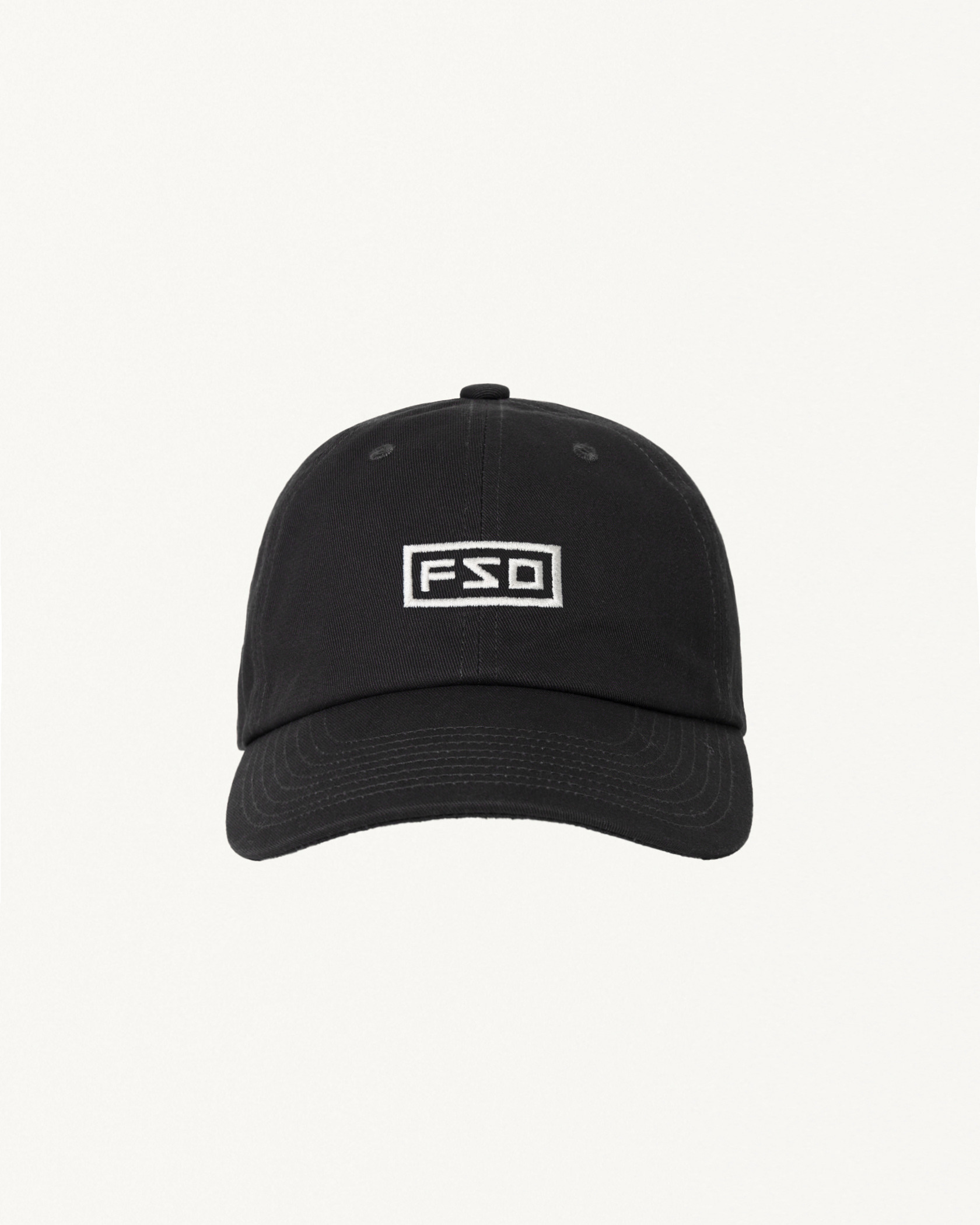 BOX LOGO CAP 詳細画像 Black&times;White 3