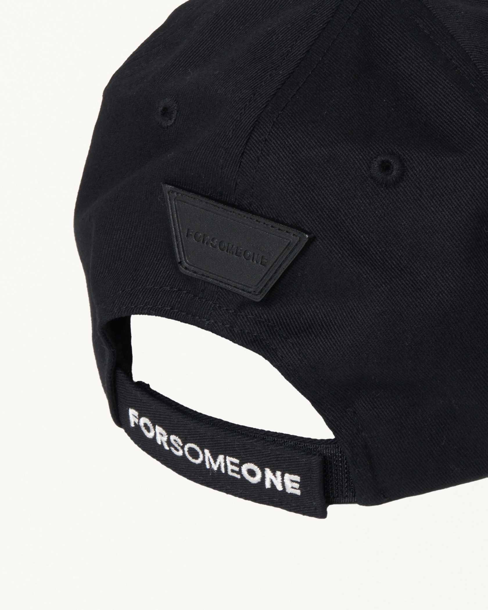 BOX LOGO CAP 詳細画像 Black&times;White 7