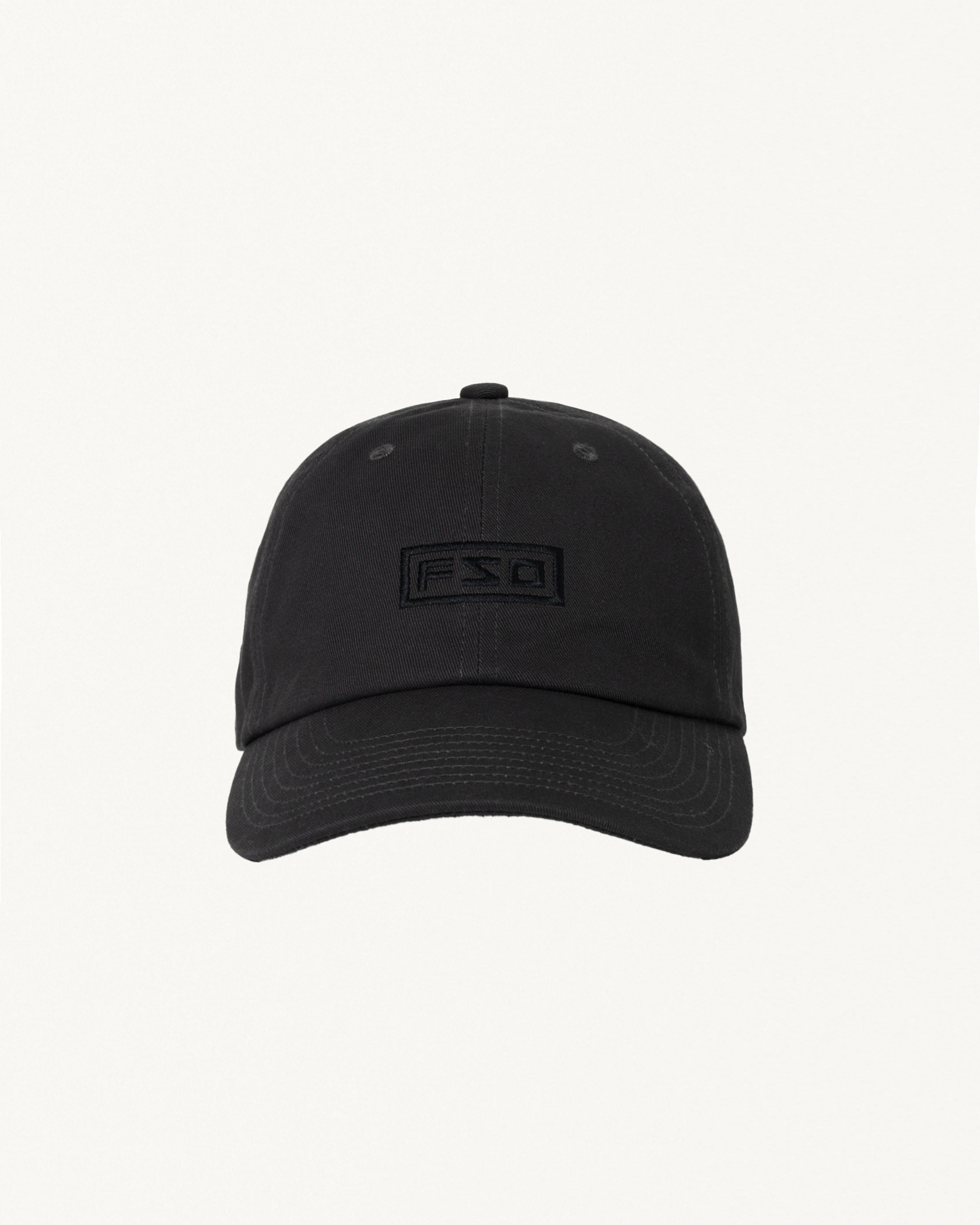 BOX LOGO CAP 詳細画像 Black&times;White 9