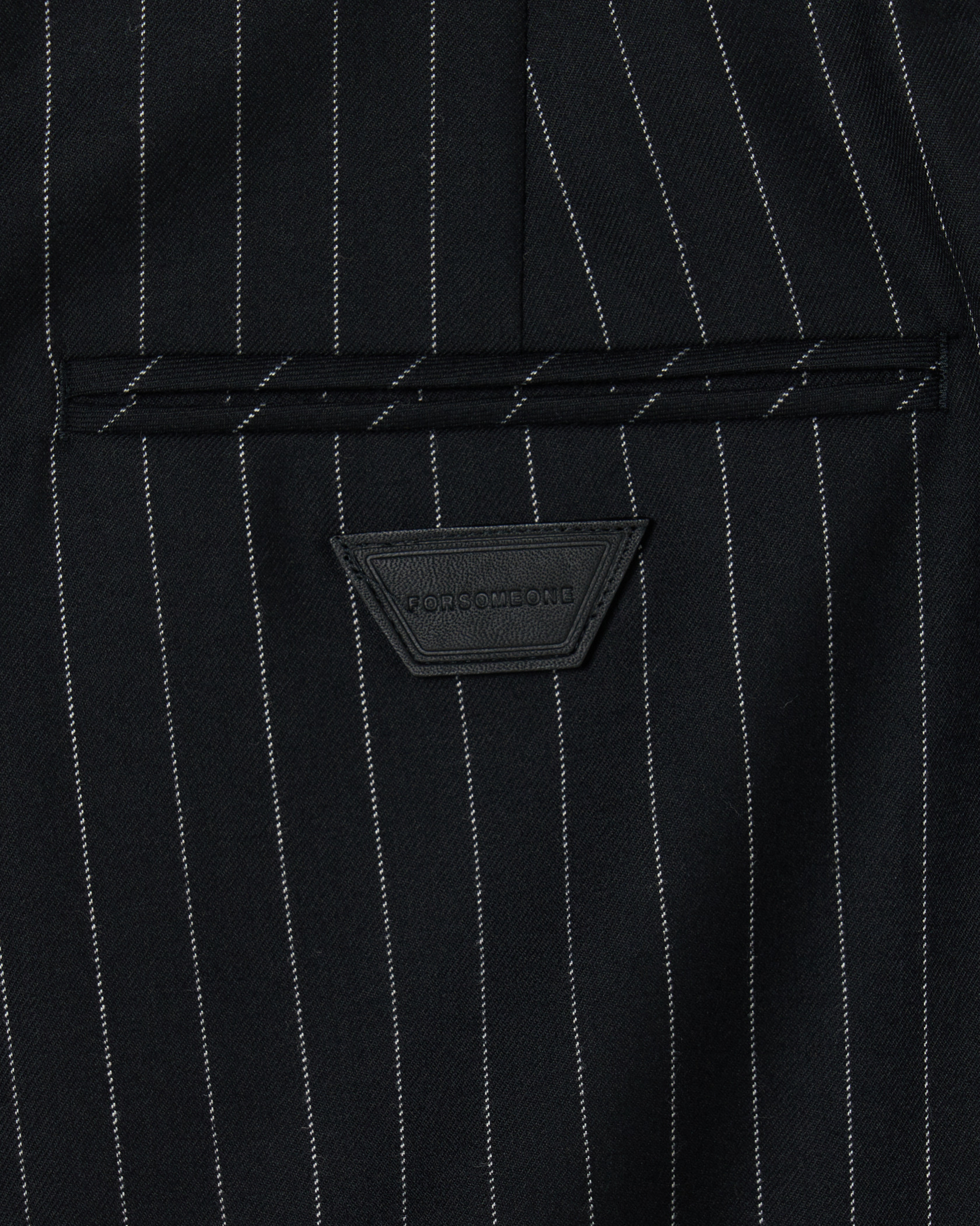 AK STRIPE TROUSER 詳細画像 Black 9