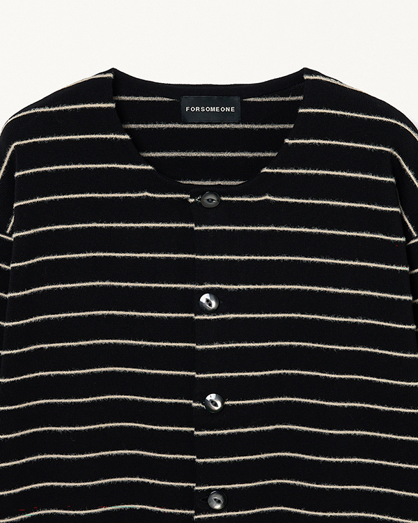 BORDER KNIT CARDY 詳細画像