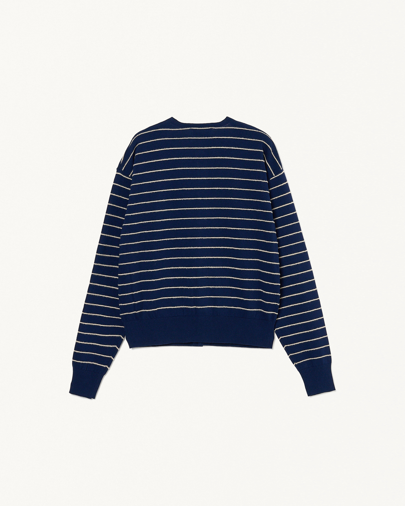 BORDER KNIT CARDY 詳細画像 Navy 2