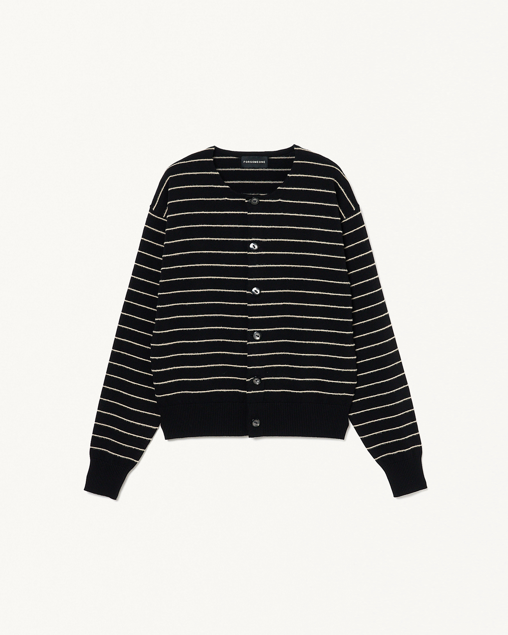 BORDER KNIT CARDY 詳細画像 Navy 6