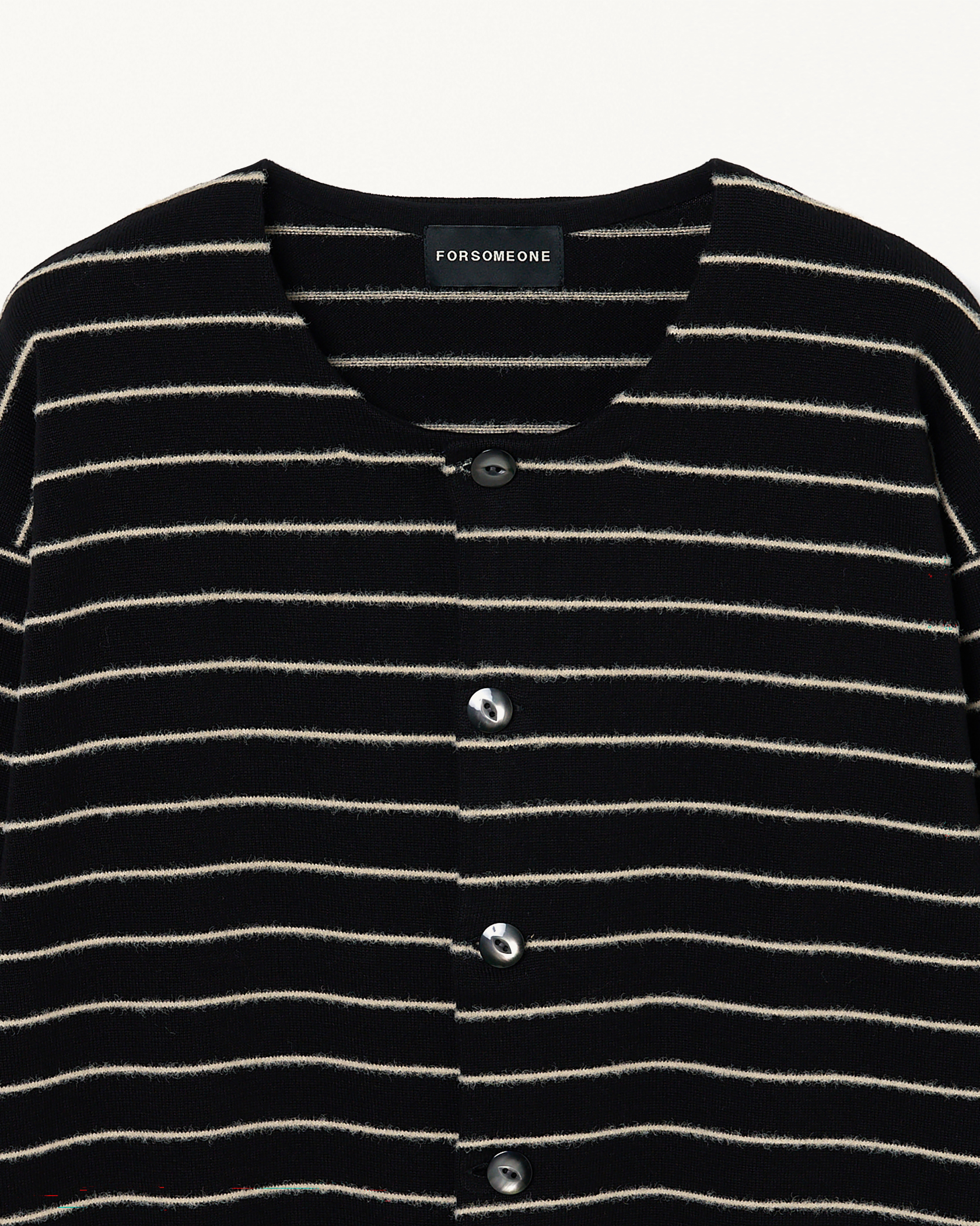 BORDER KNIT CARDY 詳細画像 Navy 8