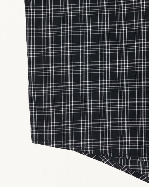 BLACK CHECK SHIRT 詳細画像