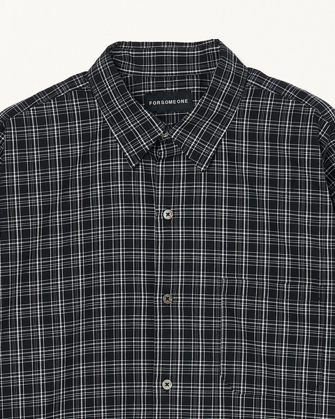 BLACK CHECK SHIRT 詳細画像