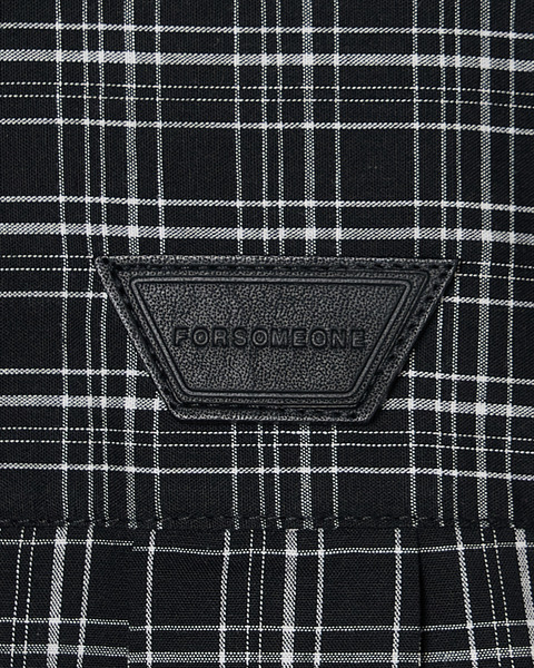 BLACK CHECK SHIRT 詳細画像