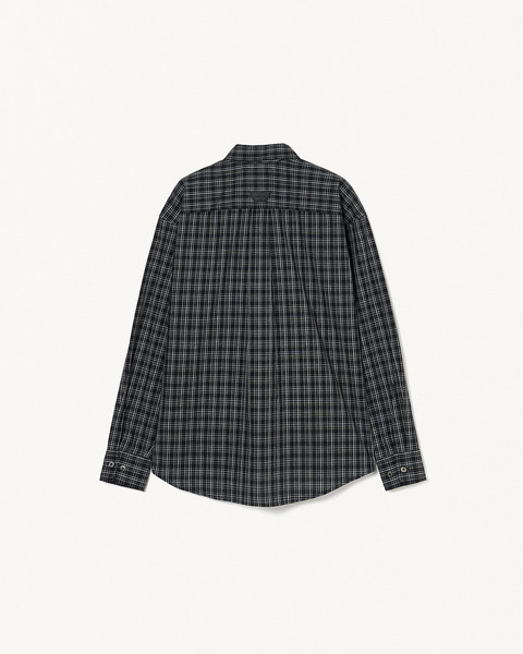 BLACK CHECK SHIRT