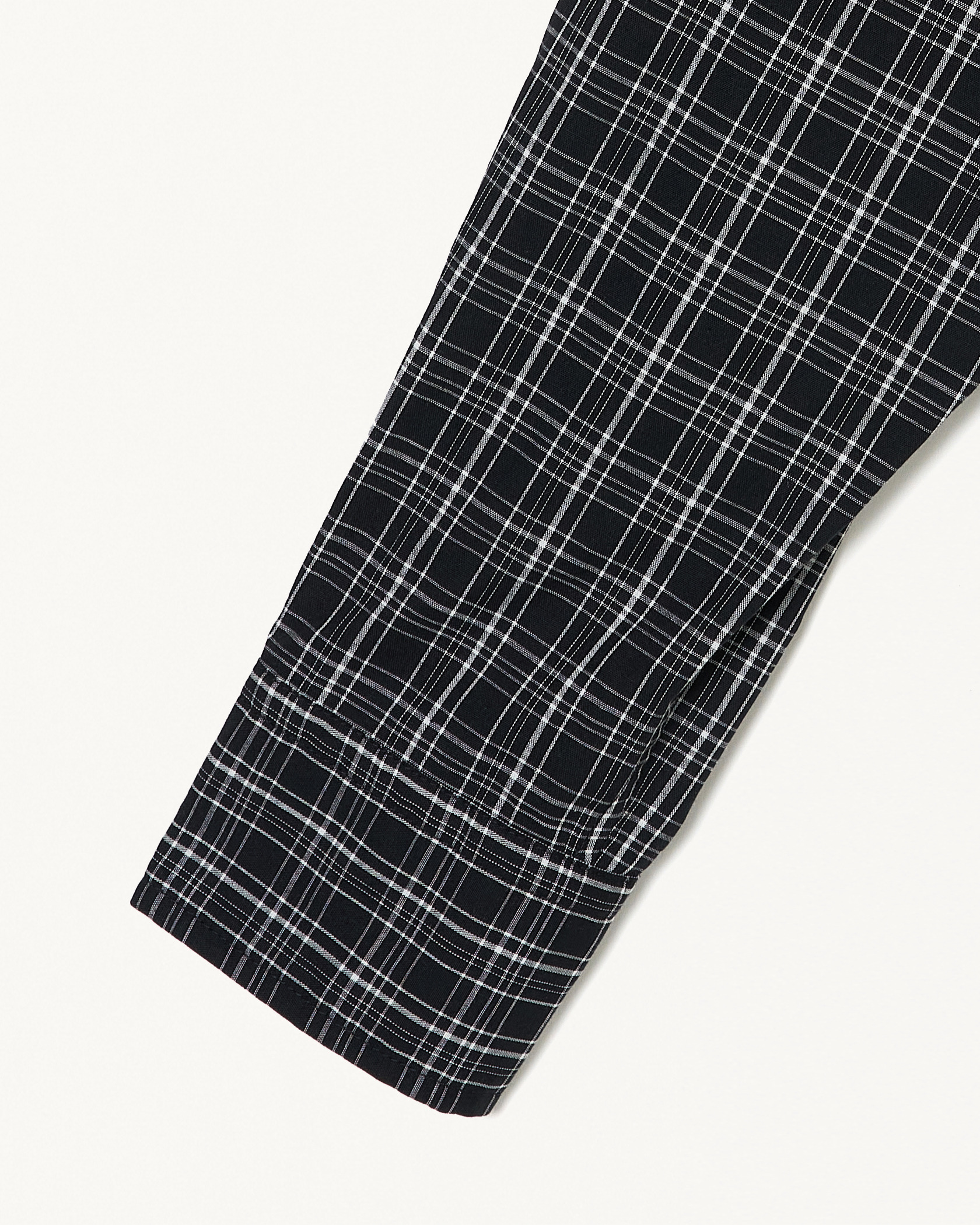 BLACK CHECK SHIRT 詳細画像 Black 9