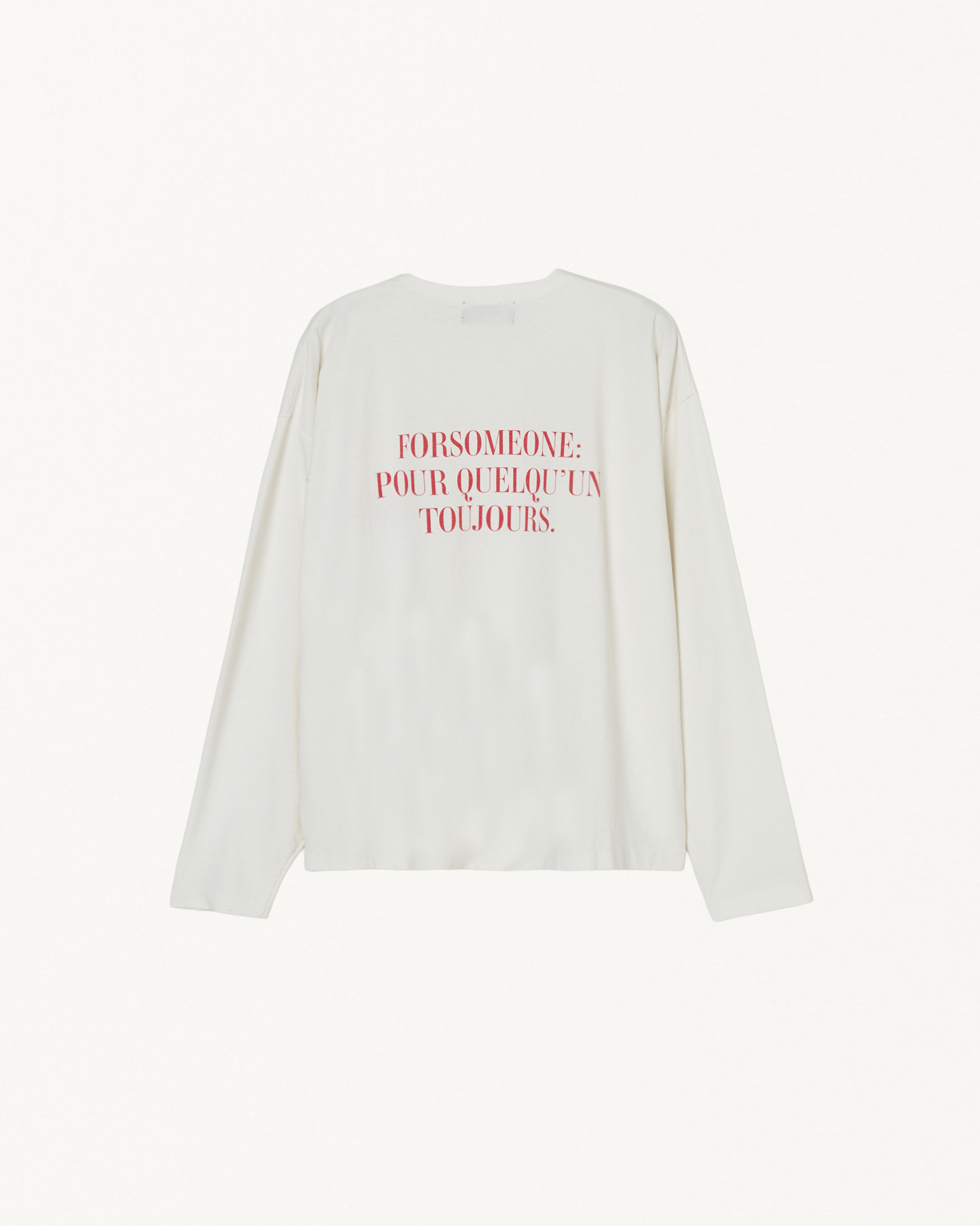 LOGO BOAT NECK LS TEE 詳細画像 Black 2