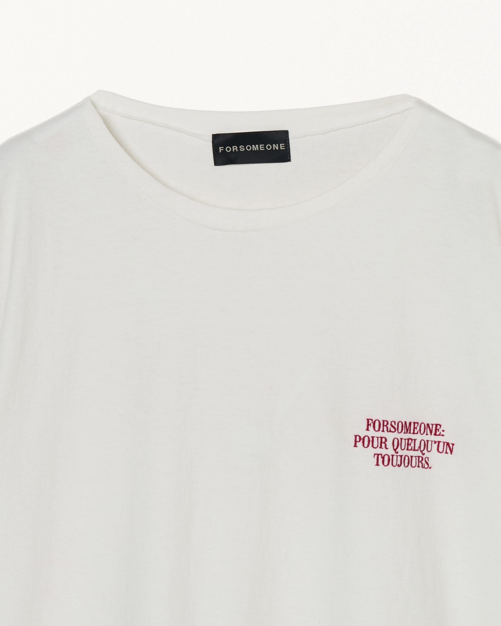 LOGO BOAT NECK LS TEE 詳細画像 Black 3