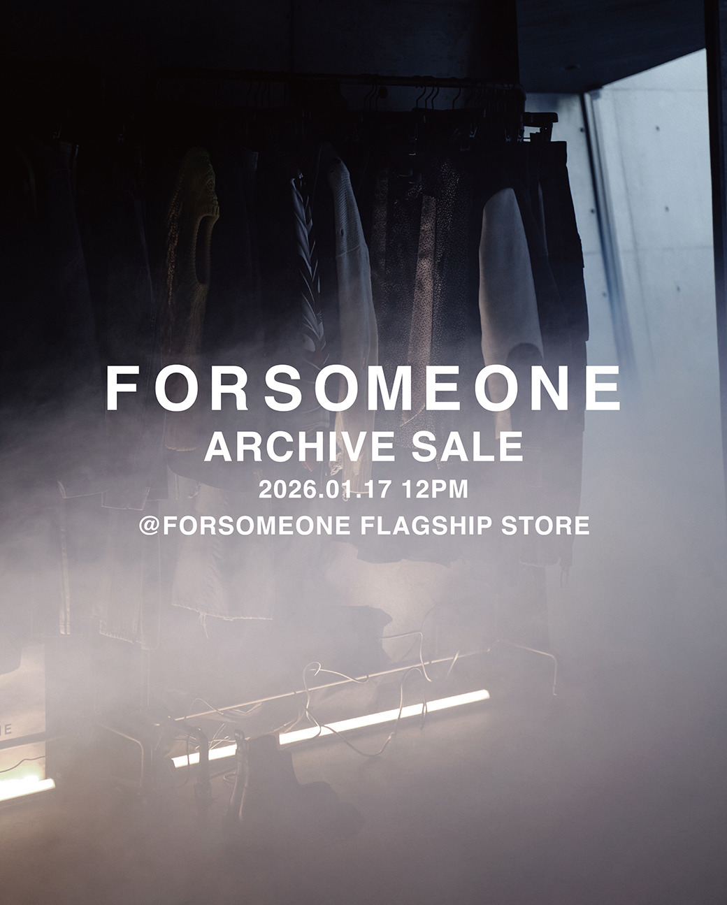 FORSOMEONE FLAGSHIP STORE限定での『ARCHIVE SALE』のご案内